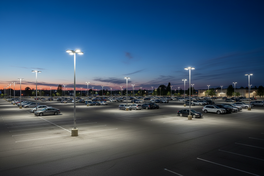 The Commercial Parking Lot Lighting Guide: Balancing Lumens and Voltage Requirements