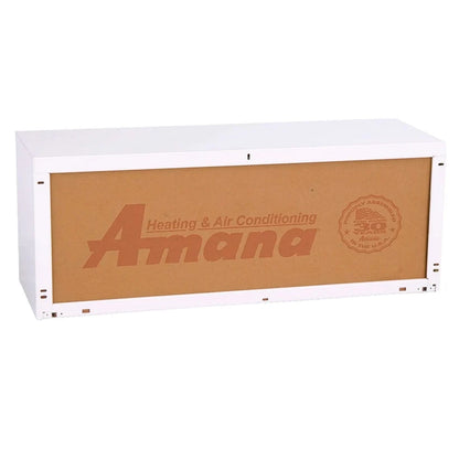 Amana WS900QW-GS Sound Attenuating Insulated PTAC Wall Sleeve | Heavy-Duty Galvanized Steel in Quiet White with Weather Board