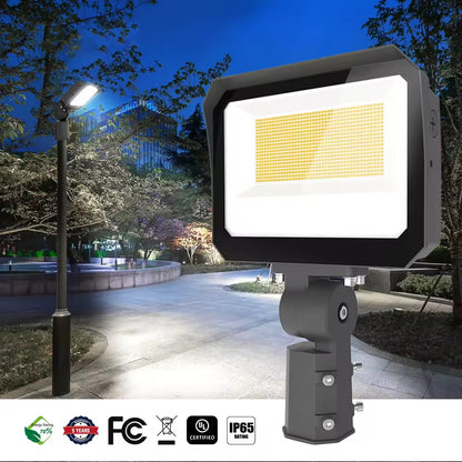 Adjustable Wattage and Color Switches on Lush Prime Mini Flood Light
