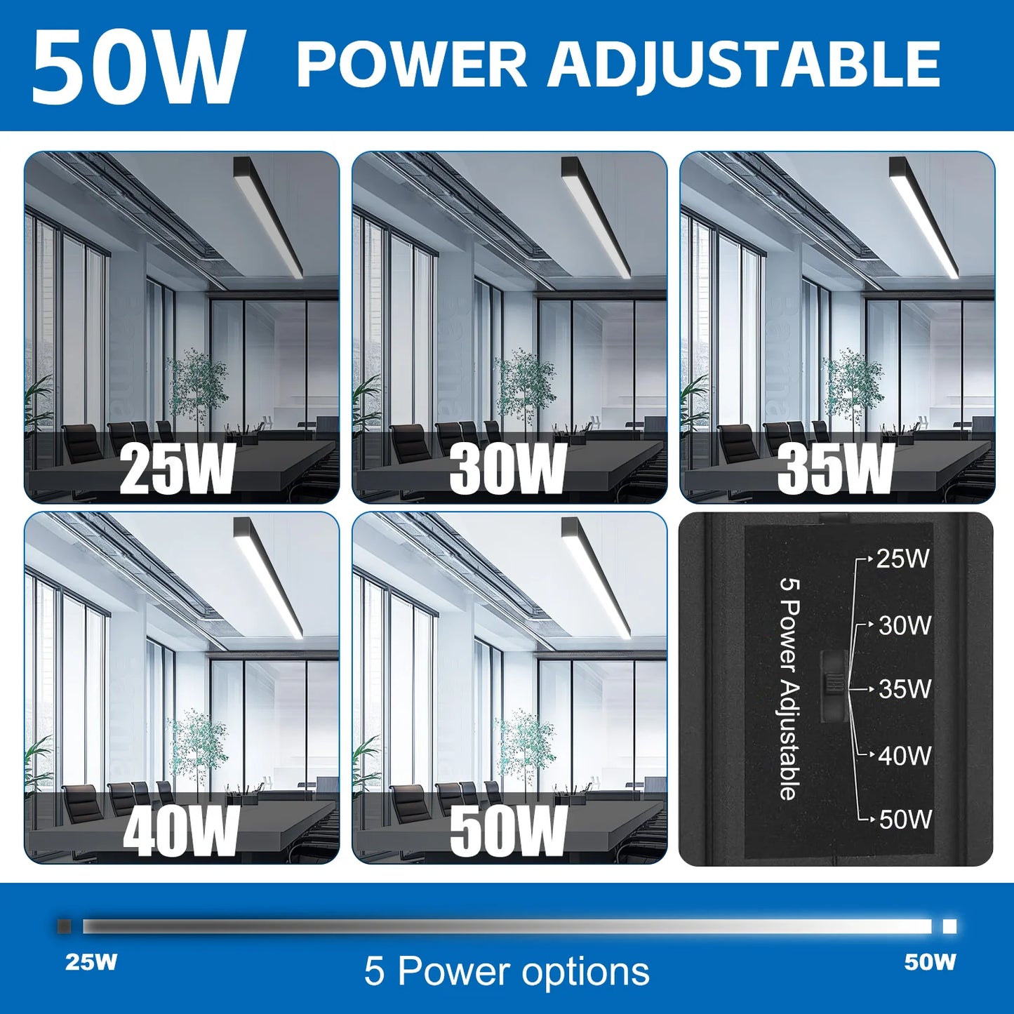 Lush Global Signature: LST Architectural Linear Series - 4ft | Pack of 4