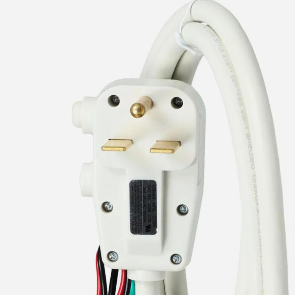 NEMA 6-30P 30-Amp LCDI power cord attached to Amana PTC093J50AXXX