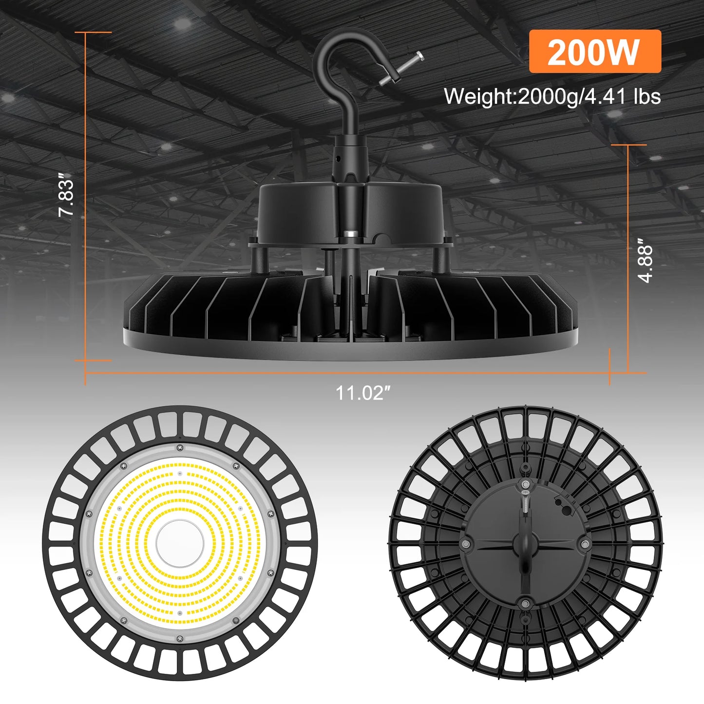 Lush Global Signature: Titan Series 200W Ultra-High Bay LED