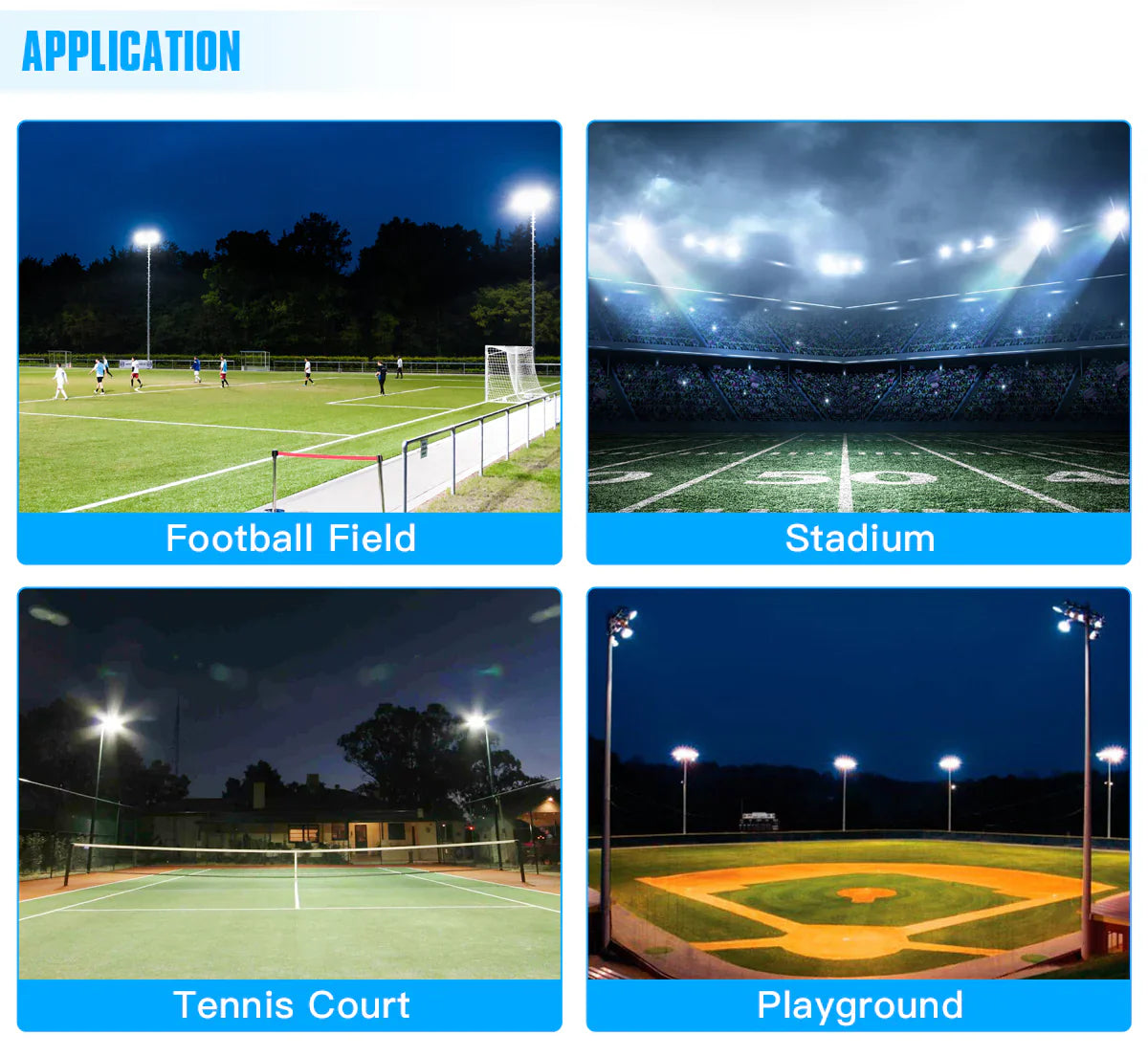 Lush Coliseum Pro LED Stadium Light | 600W | 90,000 Lumens | Standard & High Voltage