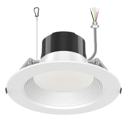 8" LED Commercial Downlight – DNL Series (4-Pack) | High-Output Selectable Wattage & CCT