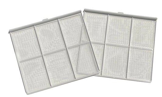 Front view of Amana FK10K Quiet White molded frame with washable nylon mesh