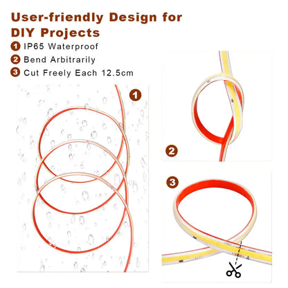 High CRI 90+ Dot-Free LED Strip by Lush Global Contracting