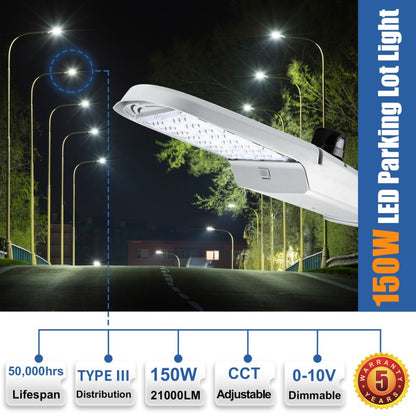 Lush Guardian LED Road & Highway Light | 75W - 150W High-Efficiency Area Lighting