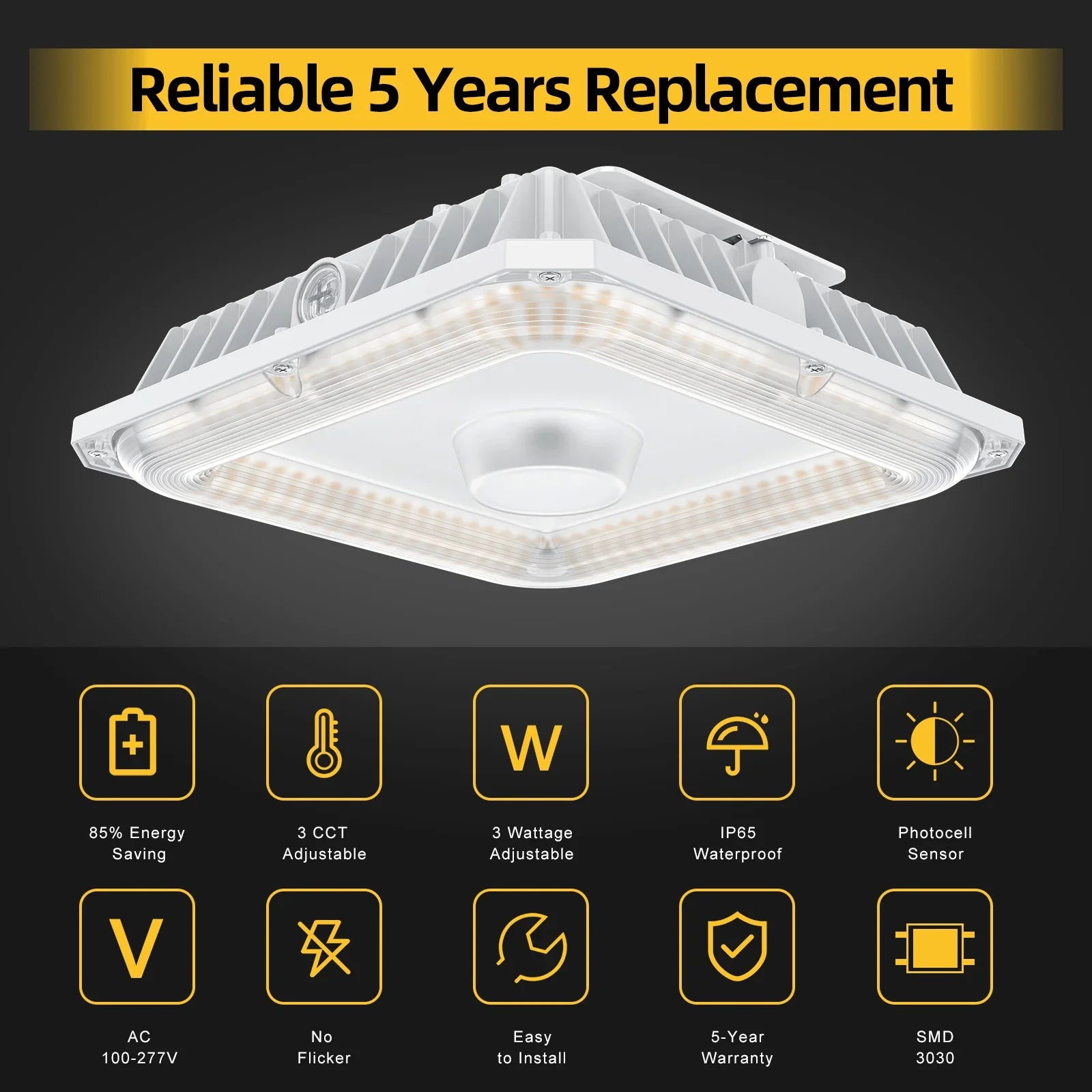 LED canopy light 