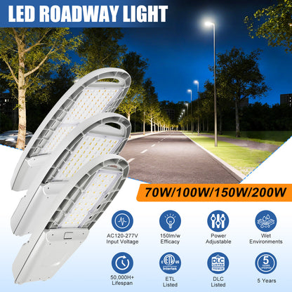 LUSH Pro LED Roadway Light | 28W-200W | DLC Premium