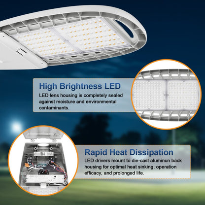 LUSH Pro LED Roadway Light | 28W-200W | DLC Premium