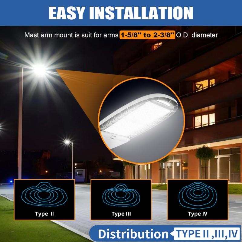 LUSH Pro LED Roadway Light | 28W-200W | DLC Premium