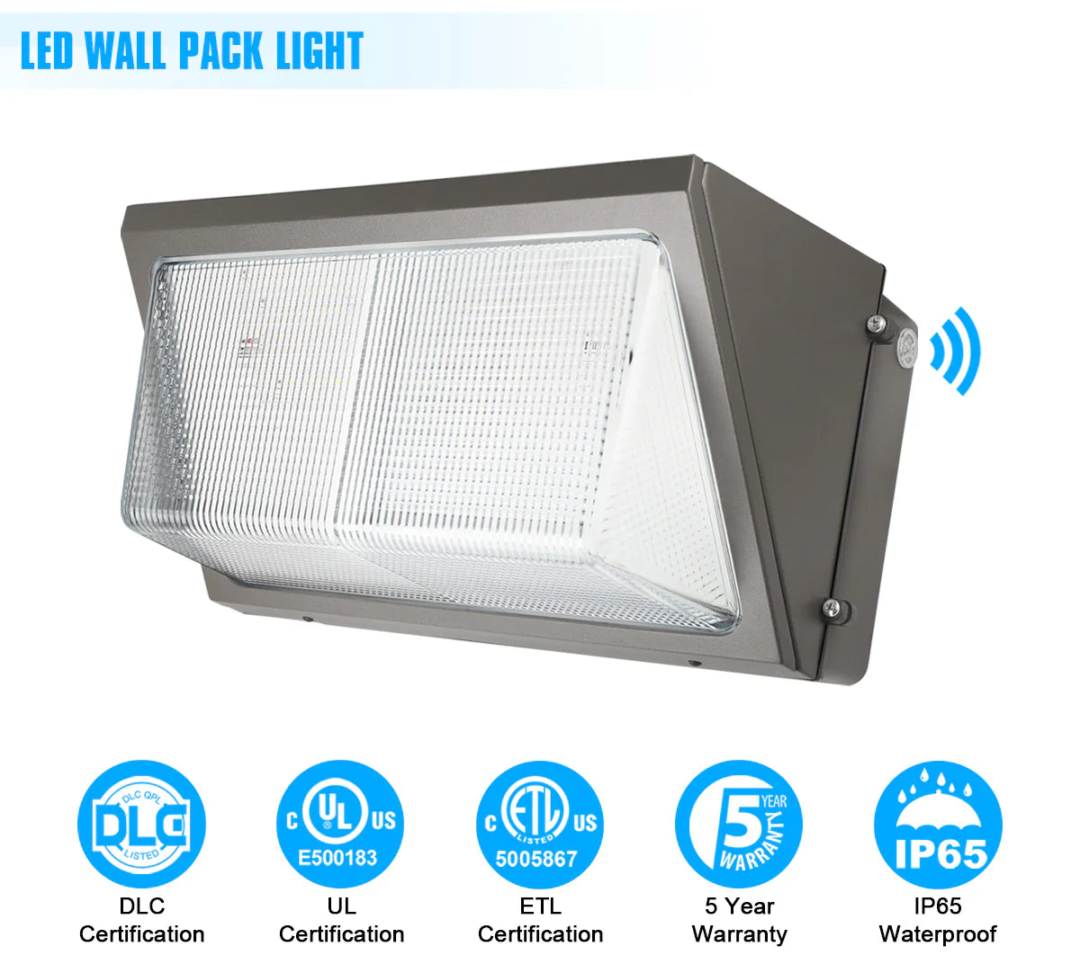 Lush Pro-Wall Prime+ | Tunable 72W-120W LED Wall Pack | 3-Color Selectable