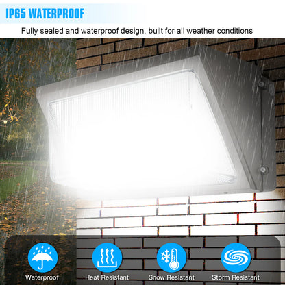 Lush Pro-Wall Max | 150W Industrial LED Wall Pack | 21,000 Lumens