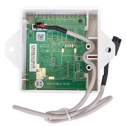 Multi-pin connection header pins on Amana DT01G wireless antenna card