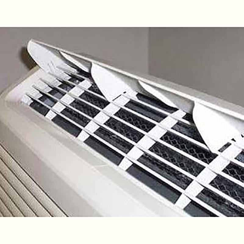 Amana PTCB10K commercial PTAC steel subbase kit assembly in Quiet White finish