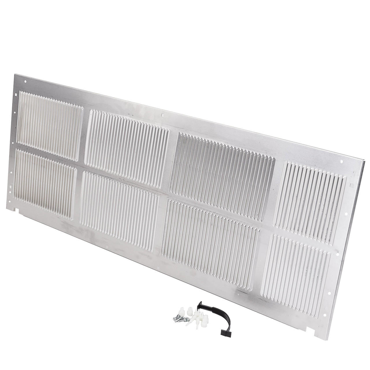 Amana SGK01B commercial standard stamped aluminum exterior grille front view