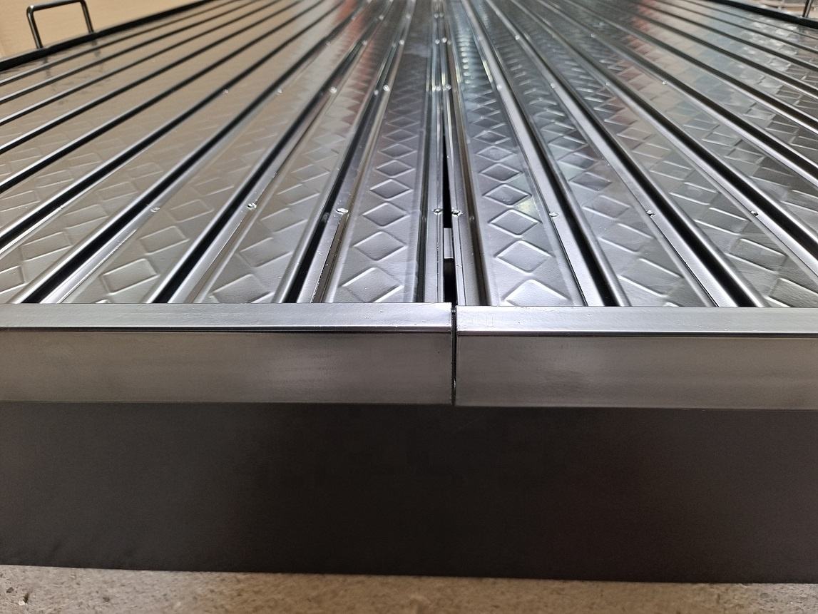 Heavy Duty Metal Bed Frame for Hotel & Motel – Commercial Platform Bed Model LG-M111 (Twin / Full / Queen / King)