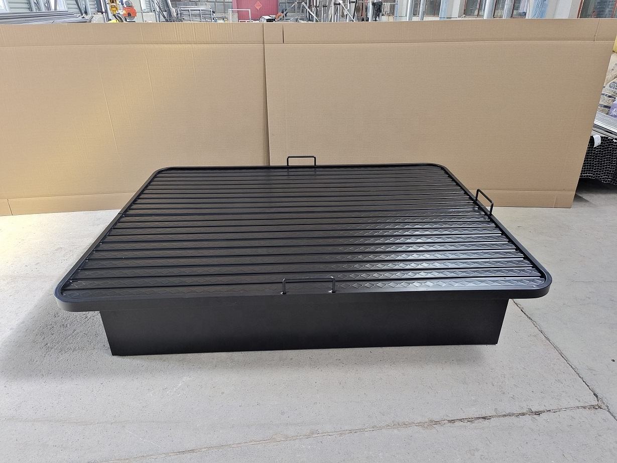 Heavy Duty Metal Bed Frame for Hotel & Motel – Commercial Platform Bed Model LG-M111 (Twin / Full / Queen / King)