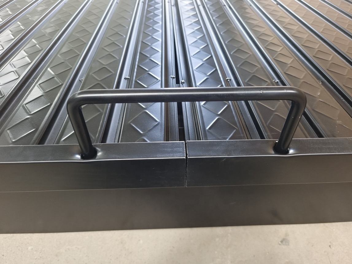 Heavy Duty Metal Bed Frame for Hotel & Motel – Commercial Platform Bed Model LG-M111 (Twin / Full / Queen / King)