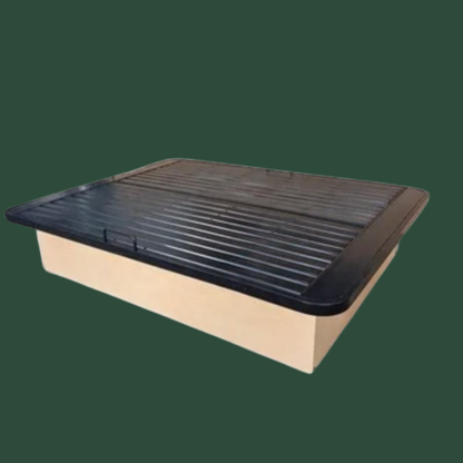 Commercial Metal Hotel Bed Frame – Modern Heavy-Duty Steel Platform (300KG Capacity)