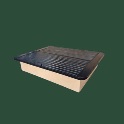 Commercial Metal Hotel Bed Frame – Modern Heavy-Duty Steel Platform (300KG Capacity)
